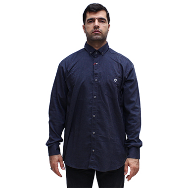 پیراهن آستین دار سایز بزرگ مردانه کد محصول mkv3301
